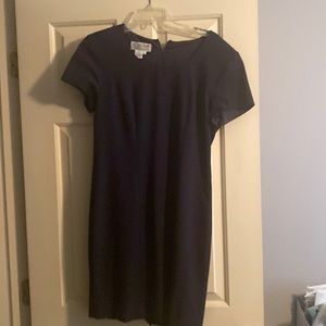 Navy blue basil dress, wore to wedding size 10